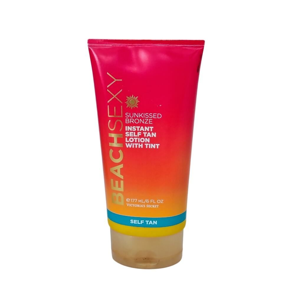 Victoria's Secret Beach Sexy Sunkissed Bronze Instant Self Tan Lotion Tint 6 oz.